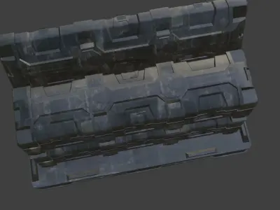 bomb weapon Low-poly 3D model