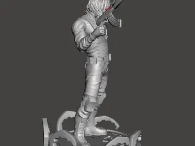 Winter Soldier 3d model for 3d printing 3D print model