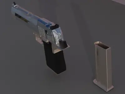 Desert Eagle 50ae 3D model purchase