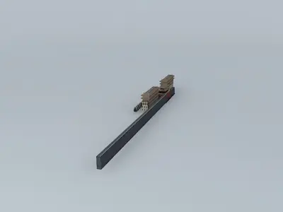  West Gate, Forbidden City, Beijing, China Free 3D model
