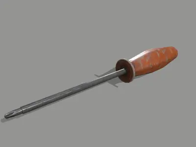screwdriver Low-poly 3D model 35