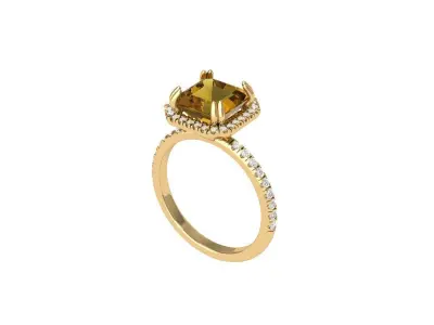 Wedding Ring  3D print model 248