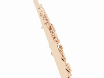 Flute 3D model