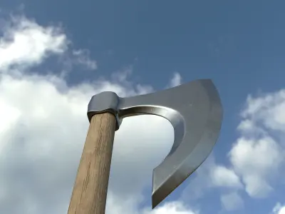 Bearded Axe 3D model