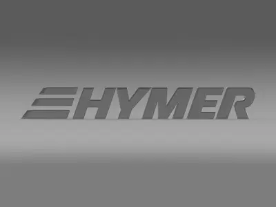 hymer logo 3D model by Sergey