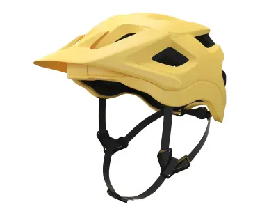 Yellow Helmet 3D model