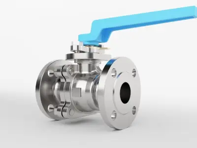 GATE VALVE  3D model by tiger-fire