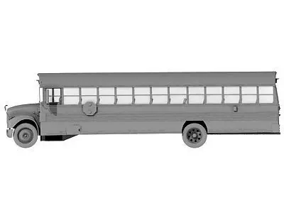 School Bus 3D model
