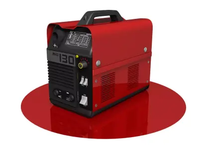Welding machine 3D model order