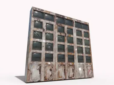 Abandoned Security Monitors 3D model