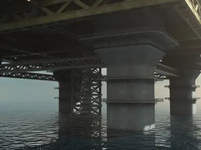 Oil Platform  3D model