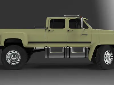 CHEVROLET KODIAK C70 1983 3D model