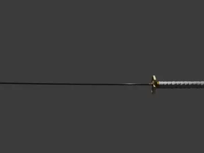 Katana 3D model 8