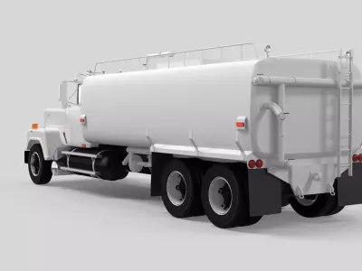 Super-Liner Water Truck 3D model