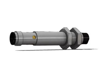 Sensor Indutivo Omron E2B M12LN08 M1 B1 Inductive Sensor 3D model