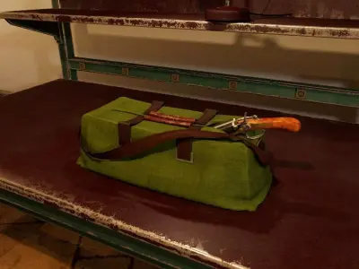 bag gun Free 3D model