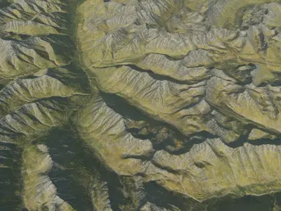Majestic Peaks of Arrigetch 3D model