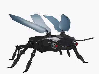 Robot bug 3D model