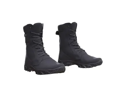 Boots Low-poly 3D model get