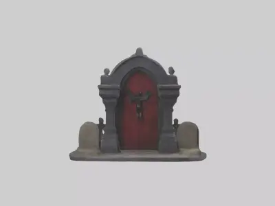 Vampiretomb Model Low-poly 3D model