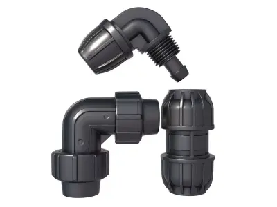 Water Pipe Connector - Water Pipe Connector Fittings  3D print model purchase