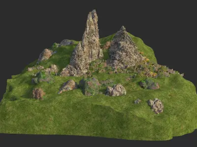 The Old Man of Storr 3D model
