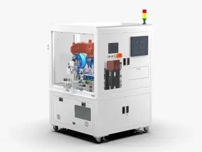Automatic Double Feeder Labeling Machine 3D model