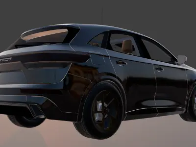 2027 Chrysler Aspen Sport Free 3D model