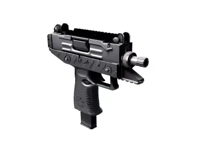 UZI Pro Pistol  weapon 3D model