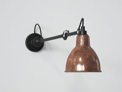 Lampe Gras N304 Wall 3D model