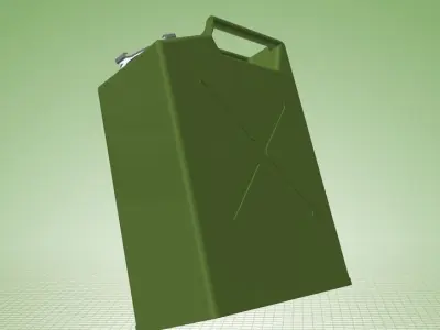  Fuel Can 5gal USGI Free 3D model