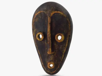  African Mask 3 