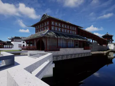 Suzhou Garden  museum 3D model