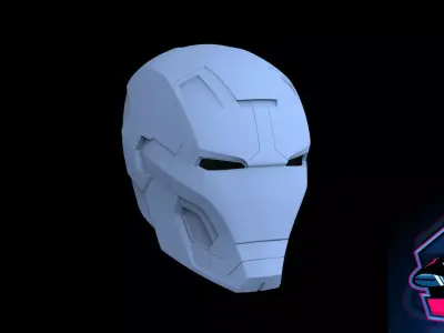 IRONMAN MK43 HELMET READY TO 3D PRINT 3D model