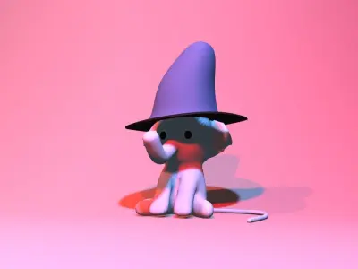 ELEPHANT TOY Free low-poly 3D model