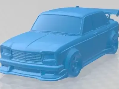 Peugeot 304 1974 Tuning Printable Car 3D print model