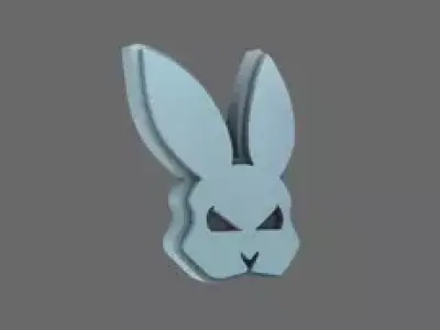 Bunny Boys V10K Shoulder Symbols 3D print model