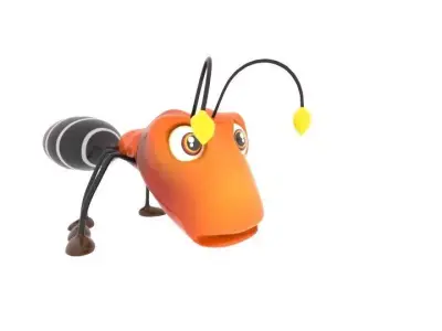 Ant Cute charactor 3D model