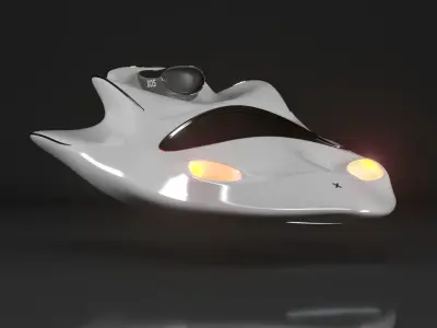 High Speed Aircraft 3D model