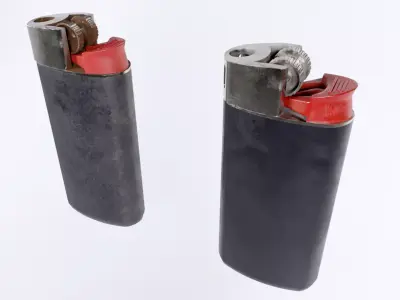 Lighter Low-poly 3D model purchase