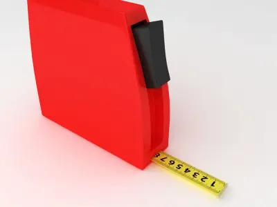 Measuring tape 3d model  3D model