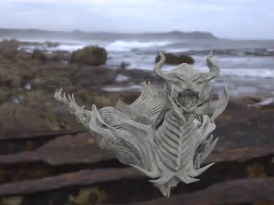 Scull Ship 3D model