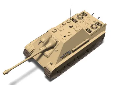 Jagdpanther SdKfz173 3D model