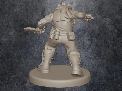 Pahtra Operative - Dual Combat Knife Free 3D print model