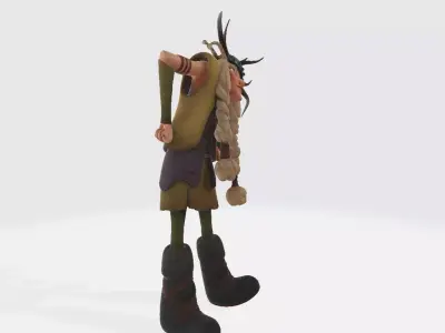 How to Train Your Dragon Hot Head Pose 02 3D print model