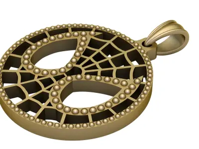 18K Gold Diamond 3D print model purchase