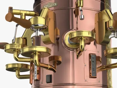  Elektra Belle Epoque Espresso Machine Bronze 