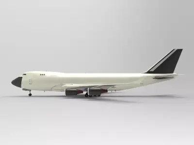 Boeing 747-400F 3D model