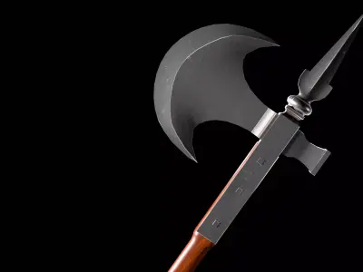 Halbert - Game Ready 3D model - low poly Low-poly 3D model
