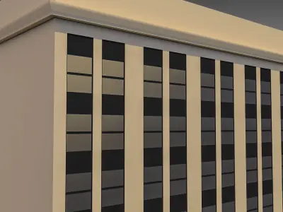 Commercial Building 007 3D model